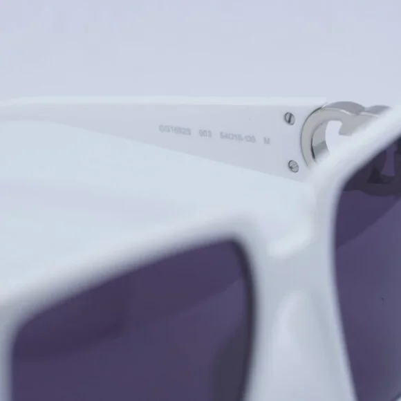 🕶️ New Gucci GG1692S 003 Sunglasses - White Frame, Grey Lenses